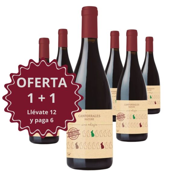 Oferta 1+1 Canforrales Nature Sin Sulfitos